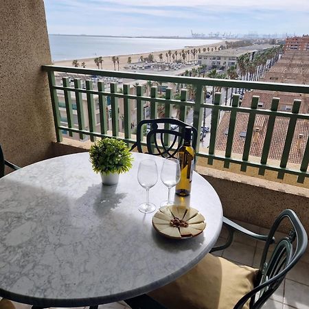 Apartamento Primera Linea De Playa Patacona บาเลนเซีย ภายนอก รูปภาพ